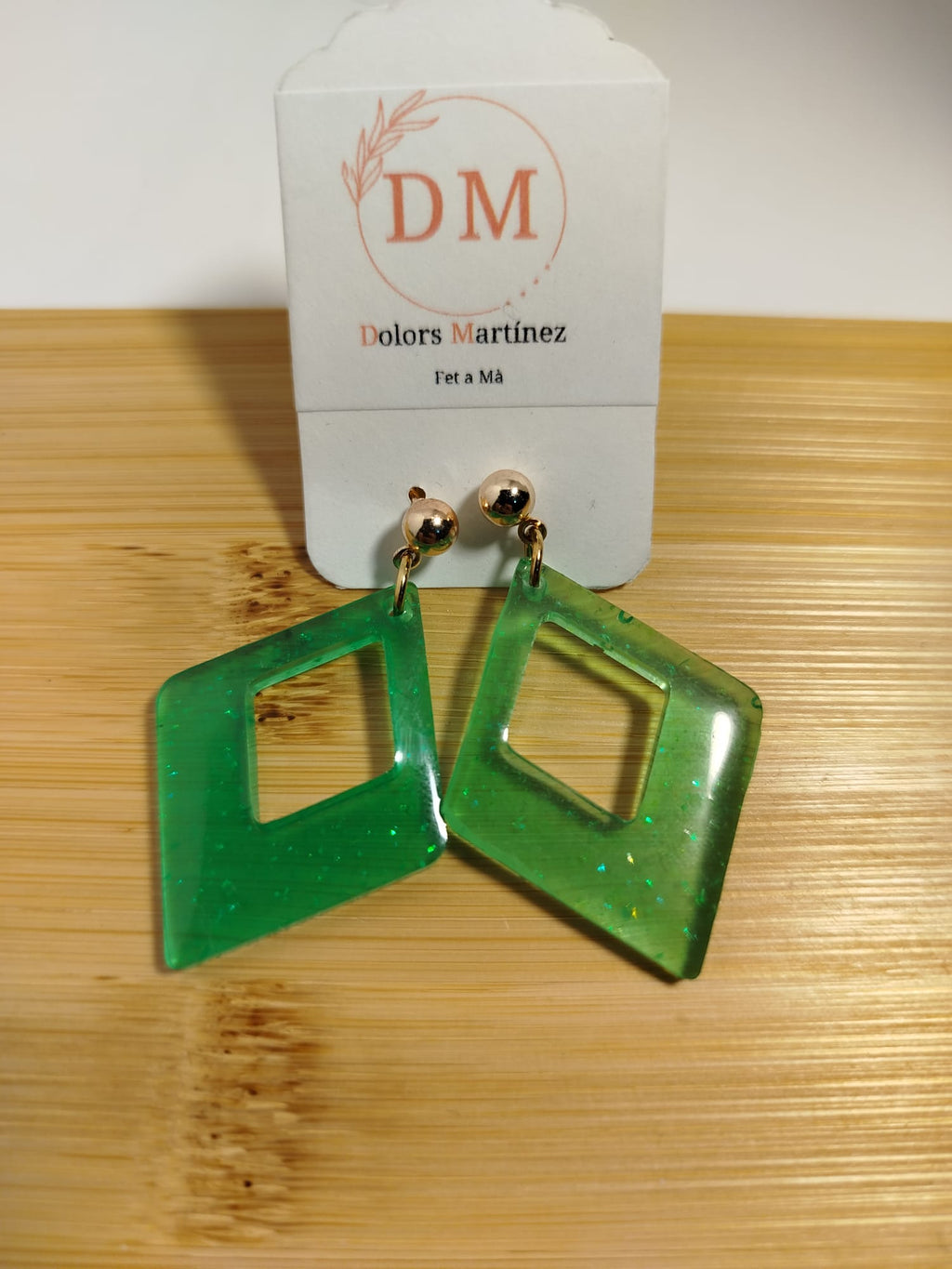 Pendientes Resina Un solo Color