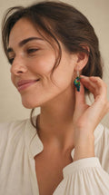 Pendientes silueta Colibrí